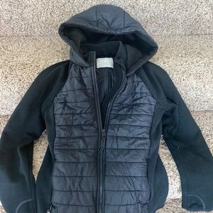 Athleta girl heavy fleece jacket